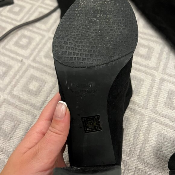 STUART WEITZMAN - Yulianaland Suede Over-The-Knee Boots - Picture 4 of 6